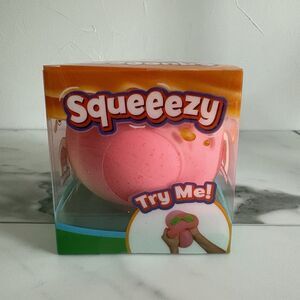 JUMBO Squeeezy PEACH Squishy Toy
